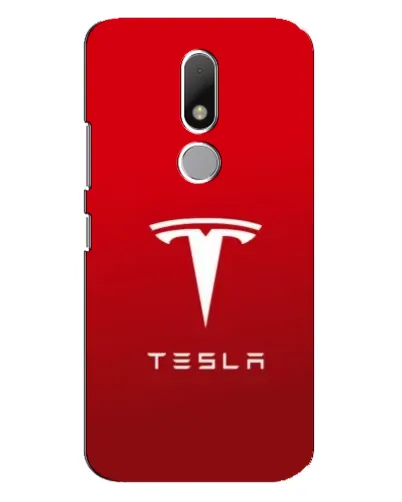 Чехол для Motorola Moto M с картинкой «Tesla Red Classic»