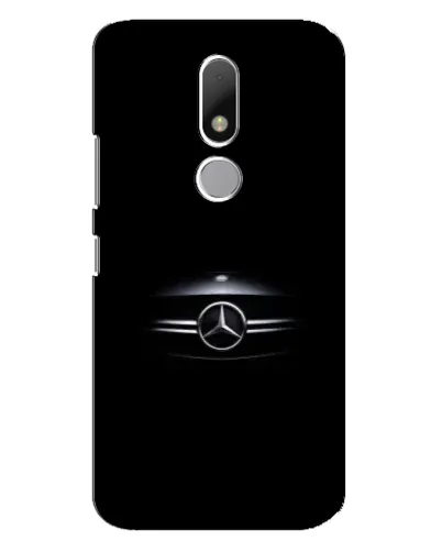 Чехол для Motorola Moto M с картинкой «Mercedes — абстрактные линии»