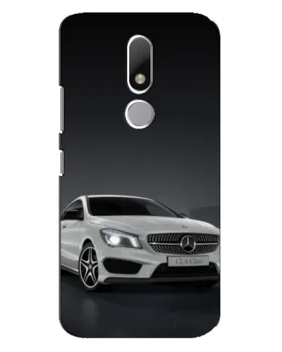 Чехол для Motorola Moto M с картинкой «Mercedes AMG GT Silver»