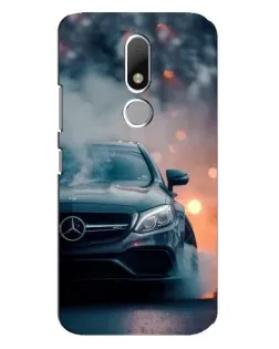 Чехол для Motorola Moto M с картинкой «Mercedes — ночной город» Чехол для Motorola Moto M с картинкой «Mercedes — ночной город»