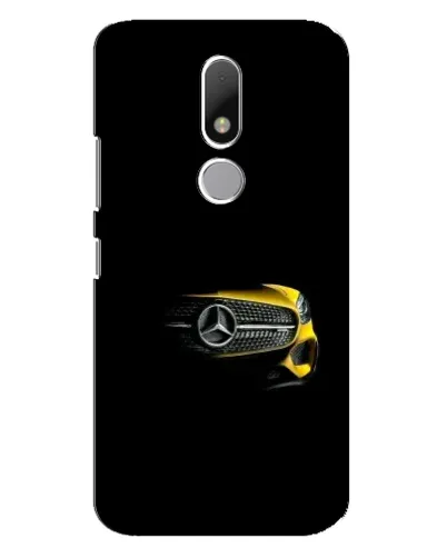 Чехол для Motorola Moto M с картинкой «Mercedes — ретро стиль»