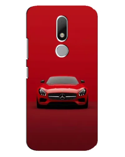 Чехол для Motorola Moto M с картинкой «Красный Mercedes AMG»