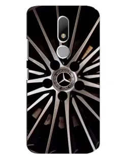 Чехол для Motorola Moto M с картинкой «Диск Mercedes»