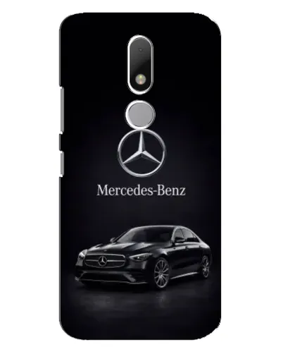 Чехол для Motorola Moto M с картинкой «Mercedes — решетка радиатора»