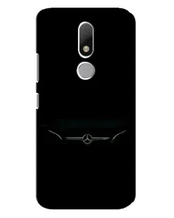 Чехол для Motorola Moto M с картинкой «Mercedes Stealth Look»