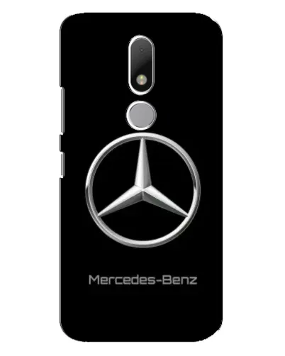 Чехол для Motorola Moto M с картинкой «Mercedes Silver Logo»
