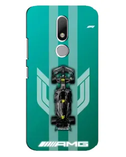 Чехол для Motorola Moto M с картинкой «Mercedes AMG Petronas»