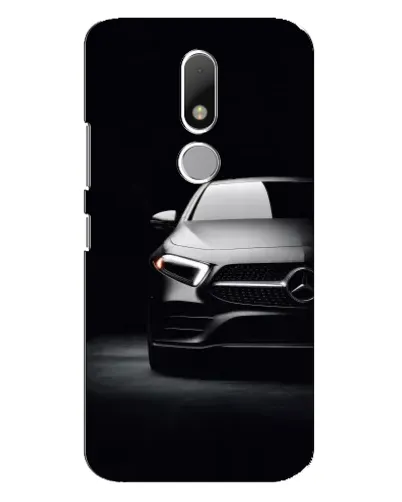 Чехол для Motorola Moto M с картинкой «Свет фар Mercedes»