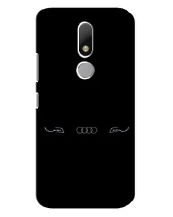 Чехол для Motorola Moto M с картинкой «Audi — световой подпись» Чехол для Motorola Moto M с картинкой «Audi — световой подпись»