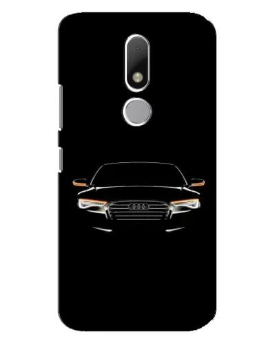 Чехол для Motorola Moto M с картинкой «Audi — ночной контур» Чехол для Motorola Moto M с картинкой «Audi — ночной контур»