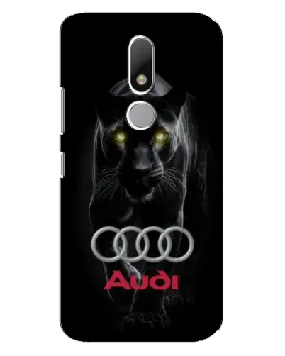 Чехол для Motorola Moto M с картинкой «Пантера и Audi» Чехол для Motorola Moto M с картинкой «Пантера и Audi»