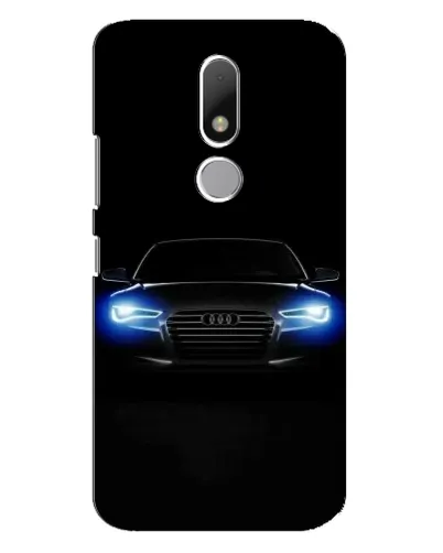 Чехол для Motorola Moto M с картинкой «Audi в неоне» Чехол для Motorola Moto M с картинкой «Audi в неоне»
