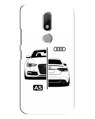 Чехол для Motorola Moto M с картинкой «Audi — контрастный дизайн» Чехол для Motorola Moto M с картинкой «Audi — контрастный дизайн»