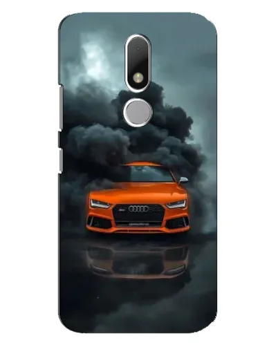 Чехол для Motorola Moto M с картинкой «Audi в облаках дыма» Чехол для Motorola Moto M с картинкой «Audi в облаках дыма»