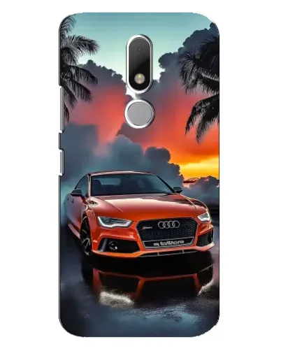 Чехол для Motorola Moto M с картинкой «Audi — закат» Чехол для Motorola Moto M с картинкой «Audi — закат»