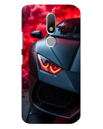 Чехол для Motorola Moto M с картинкой «Lamborghini красное сияние» Чехол для Motorola Moto M с картинкой «Lamborghini красное сияние»