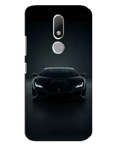 Чехол для Motorola Moto M с картинкой «Черный Lamborghini Aventador» Чехол для Motorola Moto M с картинкой «Черный Lamborghini Aventador»
