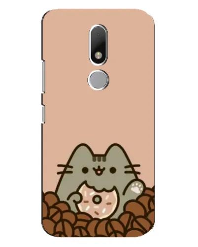 Чехол для Motorola Moto M с картинкой «Кофейный Пушин»