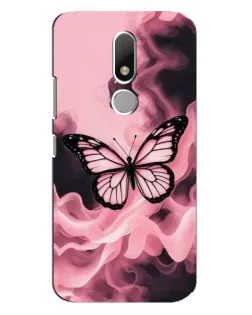 Чехол для Motorola Moto M с картинкой «Бабочка в дыму» Чехол для Motorola Moto M с картинкой «Бабочка в дыму»