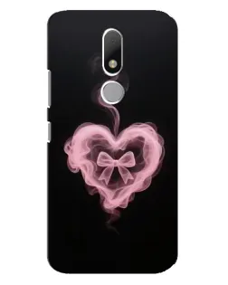 Чехол для Motorola Moto M с картинкой «Дымчатое сердце» Чехол для Motorola Moto M с картинкой «Дымчатое сердце»