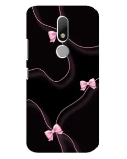 Чехол для Motorola Moto M с картинкой «Розовые ленты»