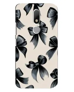 Чехол для Motorola Moto M с картинкой «Банты Coquette»