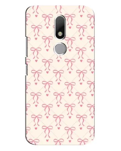 Чехол для Motorola Moto M с картинкой «Розовые бантики Coquette» Чехол для Motorola Moto M с картинкой «Розовые бантики Coquette»