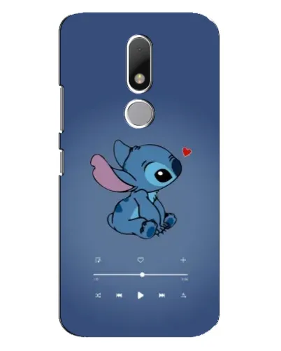 Чехол для Motorola Moto M с картинкой «Музыкальный Stitch»