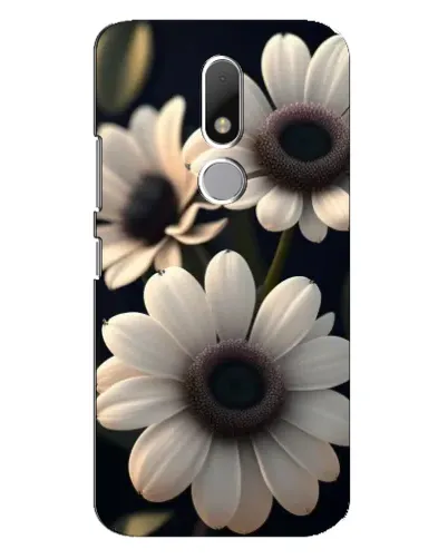 Чехол для Motorola Moto M с картинкой «Белые маргаритки макро» Чехол для Motorola Moto M с картинкой «Белые маргаритки макро»