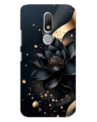 Чехол для Motorola Moto M с картинкой «Черный лотос» Чехол для Motorola Moto M с картинкой «Черный лотос»