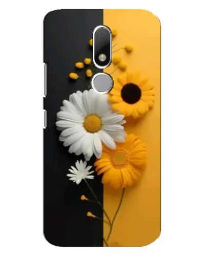 Чехол для Motorola Moto M с картинкой «Подсолнух и ромашка» Чехол для Motorola Moto M с картинкой «Подсолнух и ромашка»