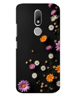 Чехол для Motorola Moto M с картинкой «Цветочная композиция»