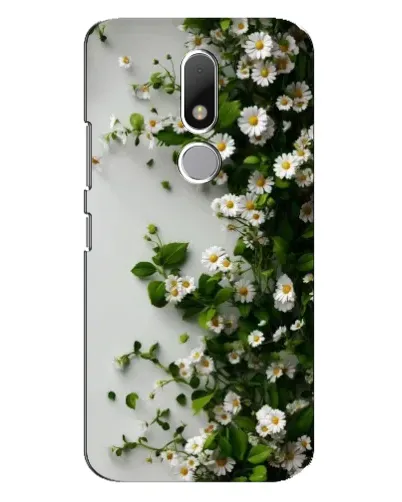 Чехол для Motorola Moto M с картинкой «Ветка мелких белых цветов» Чехол для Motorola Moto M с картинкой «Ветка мелких белых цветов»