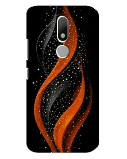 Чехол для Motorola Moto M с картинкой «Огненная звездная волна» Чехол для Motorola Moto M с картинкой «Огненная звездная волна»