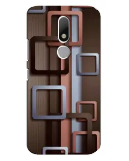 Чехол для Motorola Moto M с картинкой «Коричневые объемные квадраты» Чехол для Motorola Moto M с картинкой «Коричневые объемные квадраты»