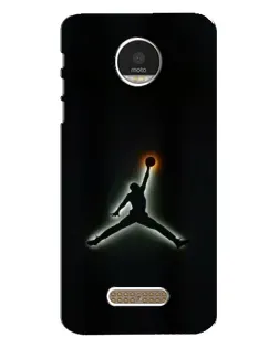 Чохол для Motorola MOTO Z Play з картинкою «Jordan Gradient Logo»