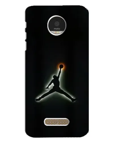 Чехол для Motorola MOTO Z Play с картинкой «Jordan Gradient Logo»