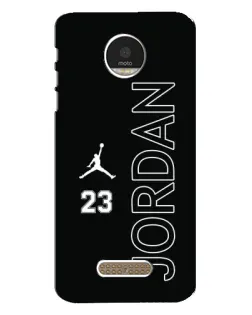 Чехол для Motorola MOTO Z Play с картинкой «Jordan Vertical»