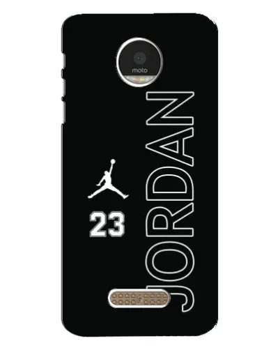 Чехол для Motorola MOTO Z Play с картинкой «Jordan Vertical»