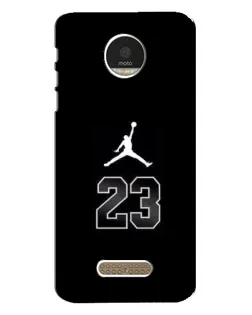 Чехол для Motorola MOTO Z Play с картинкой «Jordan Flight 23»