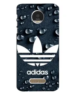 Чохол для Motorola MOTO Z Play з картинкою «Adidas Trefoil Blue»