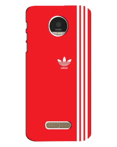 Чехол для Motorola MOTO Z Play с картинкой «Красный минимализм Adidas» Чехол для Motorola MOTO Z Play с картинкой «Красный минимализм Adidas»