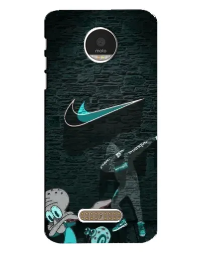 Чехол для Motorola MOTO Z Play с картинкой «Спортивный арт Nike»