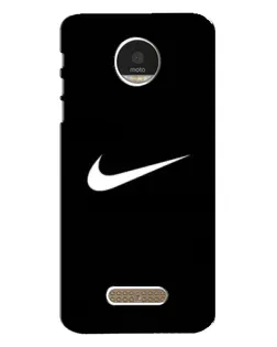 Чехол для Motorola MOTO Z Play с картинкой «Минималистический Найк»