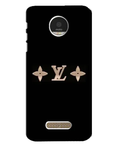 Чехол для Motorola MOTO Z Play с картинкой «Louis Vuitton — минимализм»