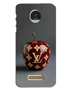 Чехол для Motorola MOTO Z Play с картинкой «Красное яблоко LV»