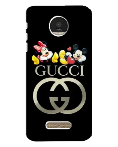 Чехол для Motorola MOTO Z Play с картинкой «Gucci — герои Disney»