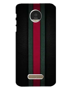 Чехол для Motorola MOTO Z Play с картинкой «Gucci — неоновая линия»