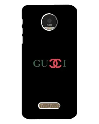 Чехол для Motorola MOTO Z Play с картинкой «Gucci — красный градиент»
