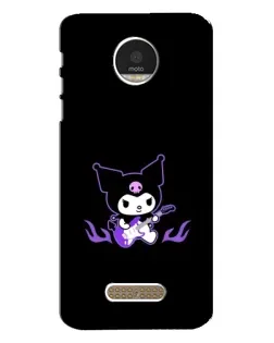 Чехол для Motorola MOTO Z Play с картинкой «Электрическая Kuromi» Чехол для Motorola MOTO Z Play с картинкой «Электрическая Kuromi»